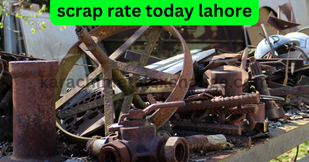 today scrap rate in lahore